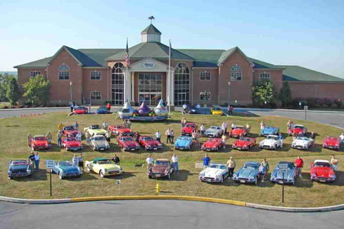 2008 SACC Convention - Harrisburg/Hershey, PA - AACA Museum with cars
