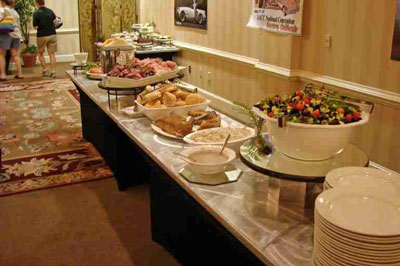 2008 SACC Convention - Harrisburg/Hershey, PA - Bread and cold cut table