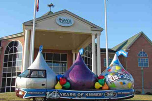 2008 SACC Convention - Harrisburg/Hershey, PA - Hershey Kiss Mobile
