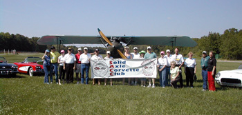 Rhinebeck, NY 2005 - Club Banner w/ Plane